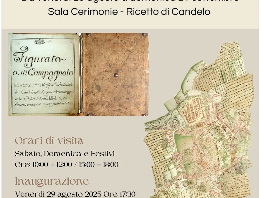 “Il paesaggio storico candelese” mostra al Ricetto di Candelo