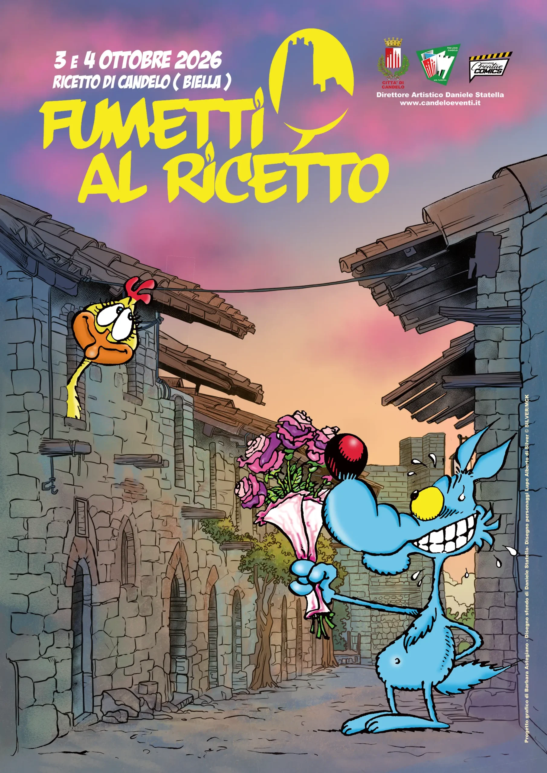 Locandina Fumetti al Ricetto 2026